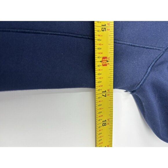 Nike Pro Shirt Womens Medium Blue Hyperwarm Mock Turtleneck Run Training - Picture 8 of 12